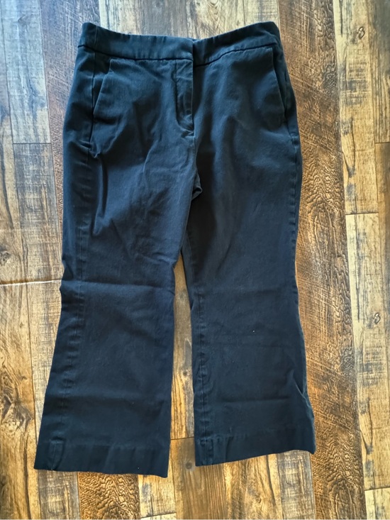 J. Crew Denim - J.Crew Kelsey Pant Women’s Black Slim Straight Leg Stretch Pants Career Size 8